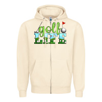 Sandshell golf life Zipper Hoodie - Artiststas