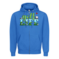 True Royal golf life Zipper Hoodie - Artiststas