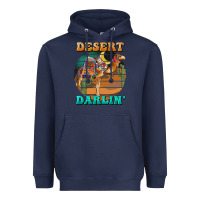 Navy desert darling camel Heavyweight Hoodie - BarkalooDesign