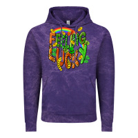 Cloud Purple St. Patrick's Day Feeling lucky Vintage Hoodie - CowGirlArtShop