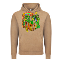 Vintage Coffee St. Patrick's Day Feeling lucky Vintage Hoodie - CowGirlArtShop