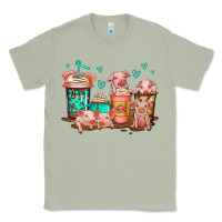 Matcha cute pigs coffee Classic Tee - Jasminsmagicworld
