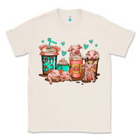 Natural cute pigs coffee Classic Tee - Jasminsmagicworld