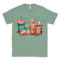 Sage cute pigs coffee Classic Tee - Jasminsmagicworld