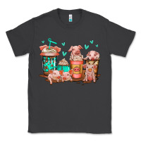Smoke cute pigs coffee Classic Tee - Jasminsmagicworld