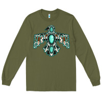 Army Green Western Thunderbird Long Sleeve Tee - Jasminsmagicworld