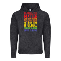 Vintage Black Black Lives Matter List Vintage Hoodie - longCreatives