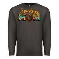 Smoke fearless mom bear Premium Sweatshirt - BarkalooDesign