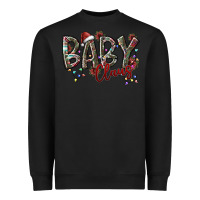Black baby claus Heavyweight Sweatshirt - SublimationCraftShop