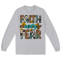 Moon Dust faith over fear Long Sleeve Tee - OliviaCreatesArt