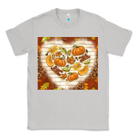 Moon Dust fall heart with leopard Classic Tee - TumblerDesignByShophia