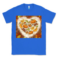 Fall Heart With Leopard Classic Tee | Teevron
