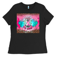 Black refuse to sink anchor cancer Ladies Tee - NancyCooperArtShop