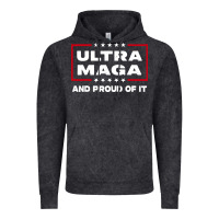 Vintage Black proud ultra maga Vintage Hoodie - longCreatives