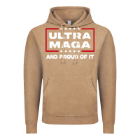 Vintage Coffee proud ultra maga Vintage Hoodie - longCreatives