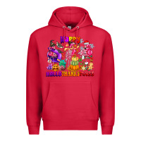 Cardinal Happy Hallo Thanks Mas Premium Hoodie - CowhideDigitalArt
