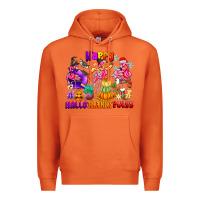Carrot Happy Hallo Thanks Mas Premium Hoodie - CowhideDigitalArt