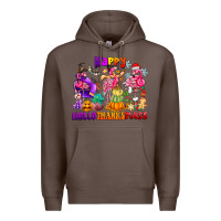 Coffee Happy Hallo Thanks Mas Premium Hoodie - CowhideDigitalArt