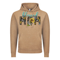 Vintage Coffee Blessed mom sunflower mother's day Vintage Hoodie - HowdyJamesFarm