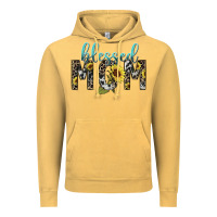 Vintage Mustard Blessed mom sunflower mother's day Vintage Hoodie - HowdyJamesFarm