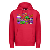 Cardinal mardi gras crawfish coffee Premium Hoodie - Jasminsmagicworld