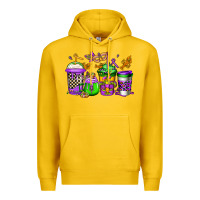 Lemon mardi gras crawfish coffee Premium Hoodie - Jasminsmagicworld