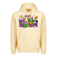 Pina Colada mardi gras crawfish coffee Premium Hoodie - Jasminsmagicworld