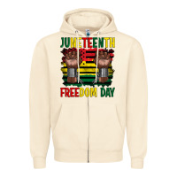 Sandshell juneteenth freedom day Zipper Hoodie - Artiststas