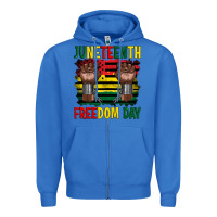 True Royal juneteenth freedom day Zipper Hoodie - Artiststas