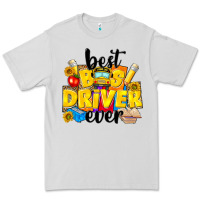 Dove Grey best bus driver ever Premium Tee - NancyCooperArtShop
