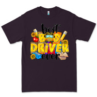Plum best bus driver ever Premium Tee - NancyCooperArtShop