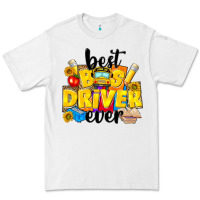 White best bus driver ever Premium Tee - NancyCooperArtShop
