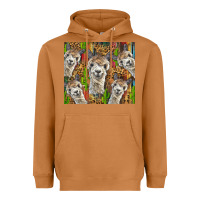 Meerkat alpaca Heavyweight Hoodie - BarkalooDesign