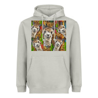 Moon Dust alpaca Heavyweight Hoodie - BarkalooDesign