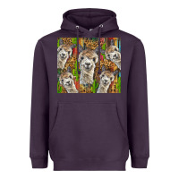 Plum alpaca Heavyweight Hoodie - BarkalooDesign