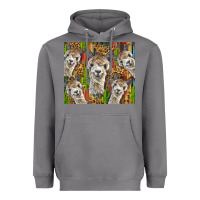 Storm alpaca Heavyweight Hoodie - BarkalooDesign