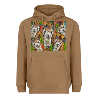 Toasted Coconut alpaca Heavyweight Hoodie - BarkalooDesign