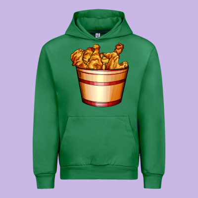 Nugget And Nuggets Basket Urban Hoodie Designed By Adodesignshop