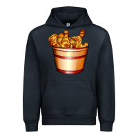 Navy nugget and nuggets basket Urban Hoodie - AdoDesignShop