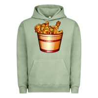 Pigment Oil Green nugget and nuggets basket Urban Hoodie - AdoDesignShop