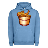 Pigment Pebble Blue nugget and nuggets basket Urban Hoodie - AdoDesignShop