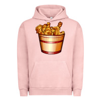 Pigment Salmon nugget and nuggets basket Urban Hoodie - AdoDesignShop