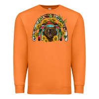 Carrot bear rainbow Premium Sweatshirt - BarkalooDesign