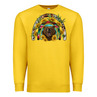 Lemon bear rainbow Premium Sweatshirt - BarkalooDesign