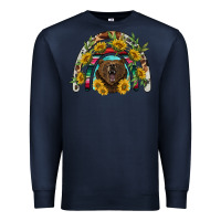 Navy bear rainbow Premium Sweatshirt - BarkalooDesign