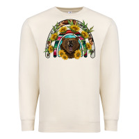 Sandshell bear rainbow Premium Sweatshirt - BarkalooDesign