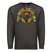 Smoke bear rainbow Premium Sweatshirt - BarkalooDesign