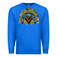 True Royal bear rainbow Premium Sweatshirt - BarkalooDesign