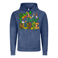 Vintage Denim St. Patricks Day one lucky nurse Vintage Hoodie - HowdyJamesFarm