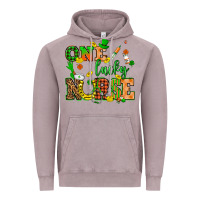 Vintage Zinc St. Patricks Day one lucky nurse Vintage Hoodie - HowdyJamesFarm